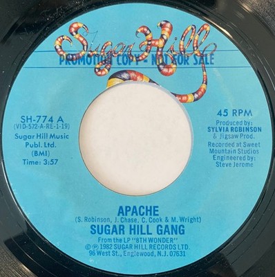 Sugarhill Gang - Apache, 7'', (Vinyl)