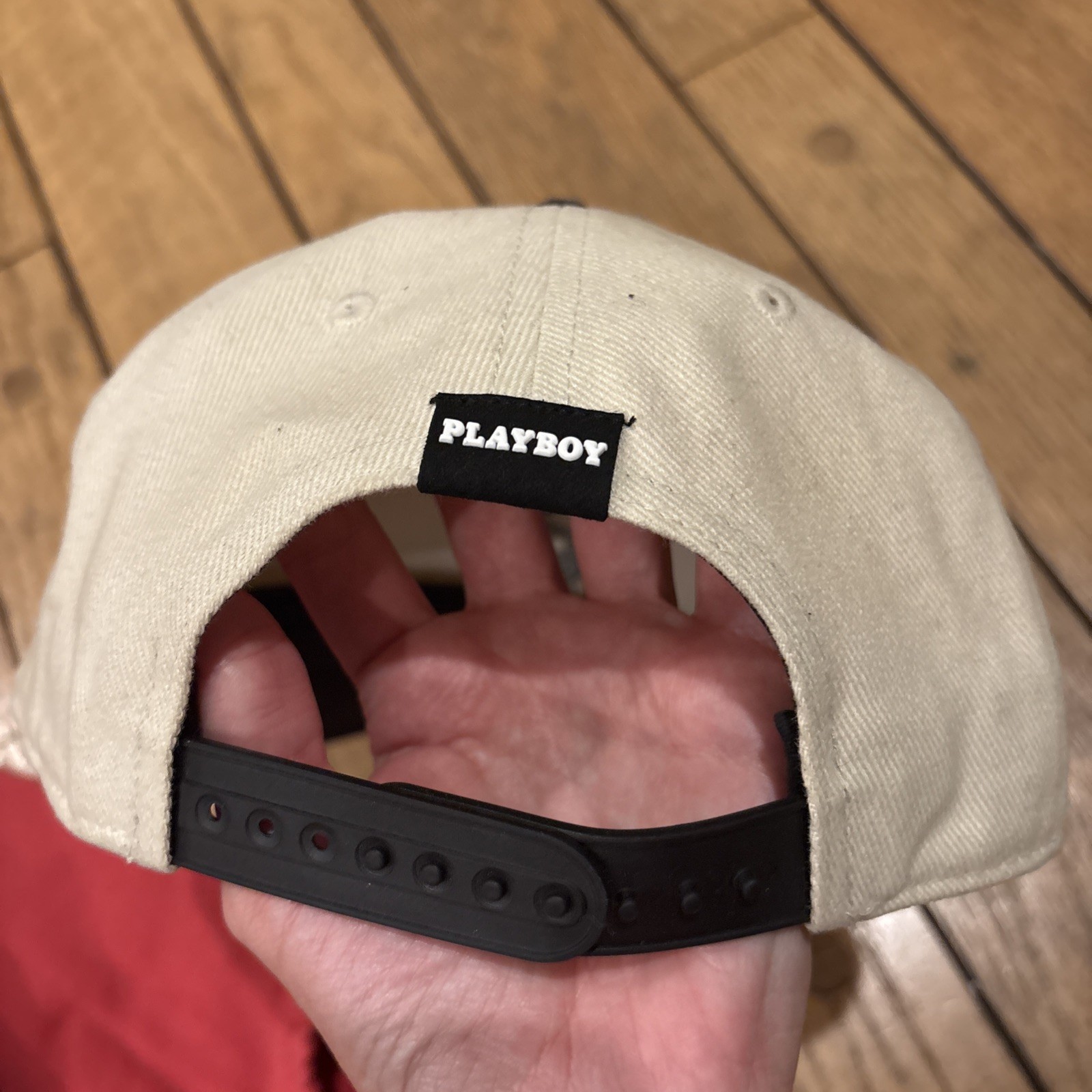 PLAYBOY Tuxedo A-Frame  SNAPBACK UNISEX ADULT HAT BLACK WHITE LIDS image 6