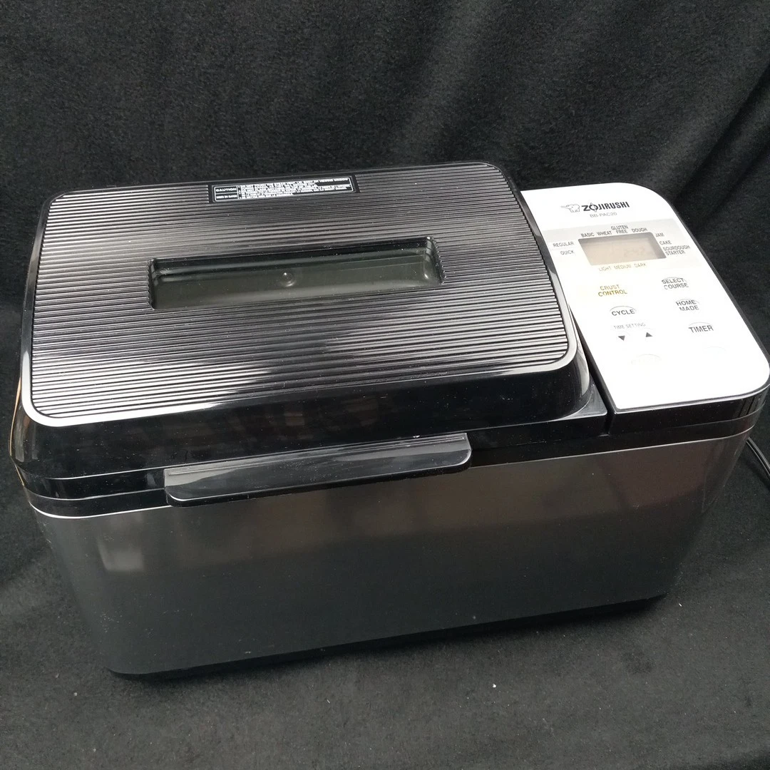 Zojirushi BB-PAC20 Automatic Bread Maker Home Bakery Virtuoso Gluten Free EUC