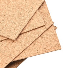 10 X Cork-Coasters Square-Cork Tapis Autocollant Soutien Drap for Barre Neuf Ru