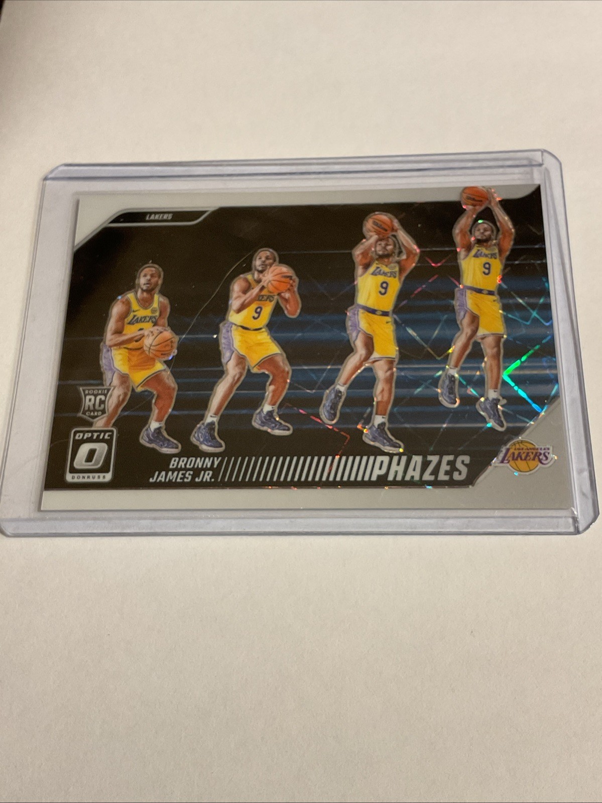 2024-2025 DONRUSS OPTIC BASKETBALL BRONNY JAMES JR PHAZES SSP