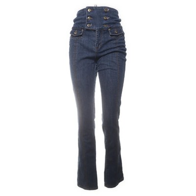 Younique, Jeans, Größe: S, Blau, Baumwolle/Elasthan, Einfarbig, Denim #S1y