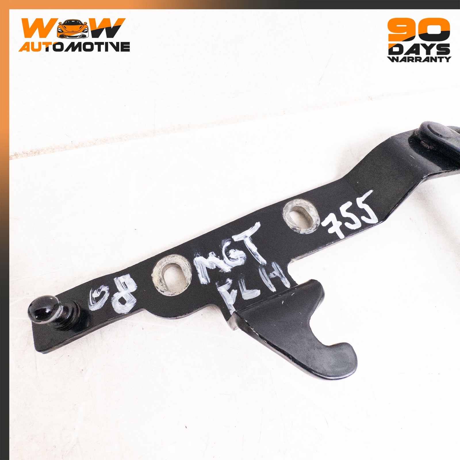 03-19 MASERATI GRANTURISMO QUATTROPORTE FRONT LEFT RIGHT HOOD HINGE BRACKET OEM