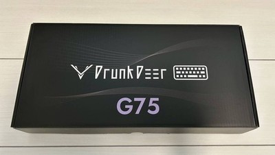 DrunkDeer G75 W0P03 JP Blue Switch Gaming Tastatur Rapid Trigger in Box
