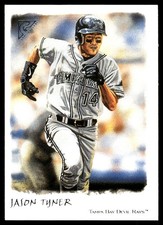 Jason Tyner 2002 Topps Gallery #35 Devil Rays MLB READ FREE SHIP AutographDen