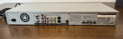 Panasonic DVD Recorder DVD-Ram DVD-R DVD-RW+R+RW DMR-ES15 -Tested - No Remote - Picture 7 of 10