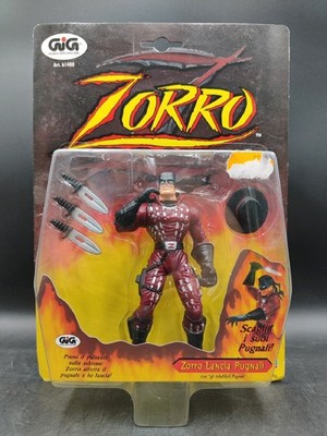 GIG PLAYMATES ZORRO L'EROE MASCHERATO ZORRO LANCIA PUGNALI