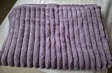 ♥️ Mont Chalet Plaid Cord-Optik Mauve 150×200cm ♥️