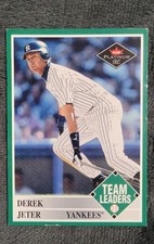 2001 Fleer Platinum - Team Leaders Derek Jeter #442