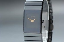 Orologio Donna RADO Diastar 153.0349.3 Quadrante Nero Ceramica Quarzo...