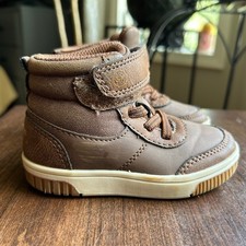 Stride Rite Melvin toddler boots brown leather 5 M