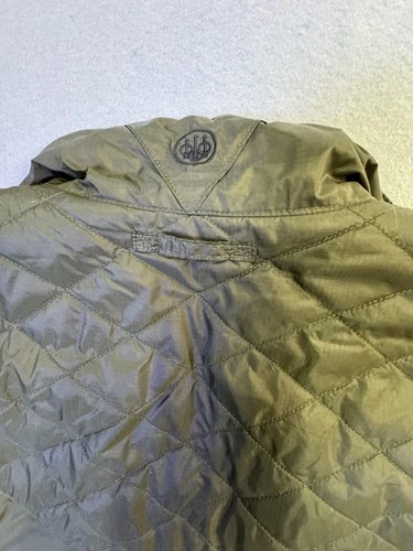 Beretta Vest Mens Large Green Quilted Full Zip Insulated Hunting Lightweight image 11