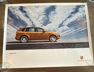 Porsche Cayenne GTS Collectible Poster European Vehicles