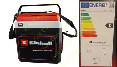 Einhell TE-COL 18/27 Li-Solo PXC Akku Kühlbox Elektro Hybrid 12V 18V 230V EEK D