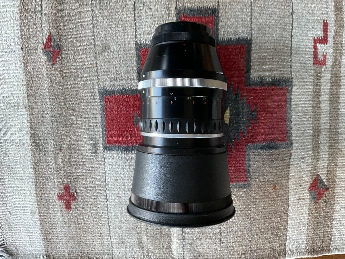 Carl Zeiss Jena Sonnar 180mm f2.8 Pentacon Six P6 Mount Lens
