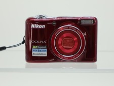 Nikon COOLPIX L30 20.1MP Digital Camera - Red for sale online | eBay