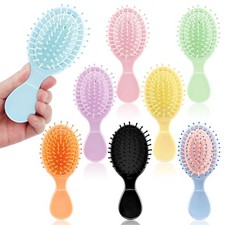 HOFASON 8 PCS Mini Wet Hair Brush, Easter Basket Stuffers for Multicolor
