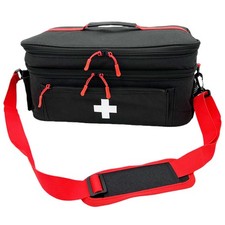 Medicine Storage Bag Supplies Shoulder Bag Organizer, Large, Adjustable, Easy...