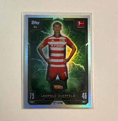 Topps Match Attax 2025/26 Leopold Querfeld 1. FC Union Berlin Nr. #344