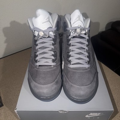 Nike Air Jordan 5 Retro Wolf Grey - DD0587-002 - Size 12