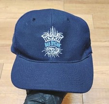 Vintage Bob Dylan Hat Wool Navy Snapback O/S ...