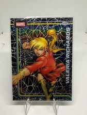 2026 Topps Chrome Marvel Comics #186 Valeria Richards Spider-Web Refractor /399