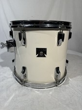 Vintage 1980  s Tama Imperialstar 12  X 11  Deep Tom Drum WHITE MIJ