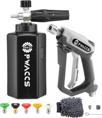 #ad PWACCS Pressure Washer Foam Gun Short Pressure Washer Gun Foam Cannon for Car $69.28
