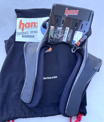 Hans 20L Professional Series Head & Neck Support Formula 1 F1 Race Car Driving