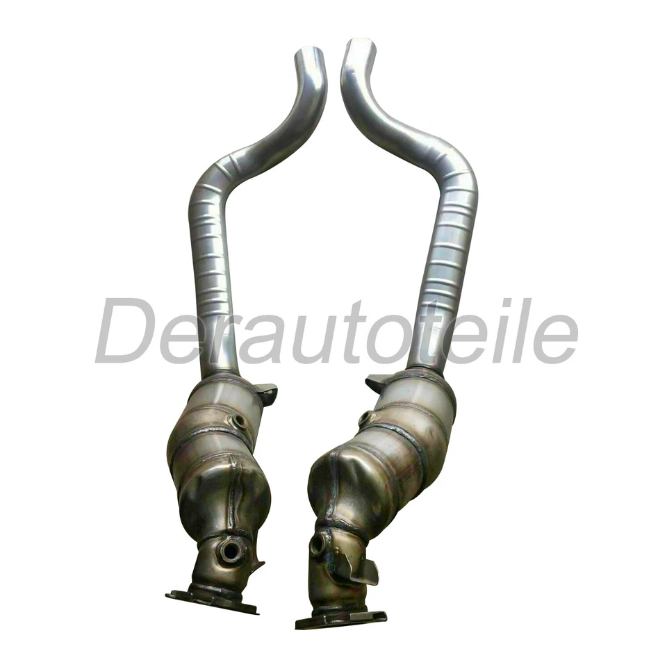 2 peças conversores catalíticos esquerda direita para Porsche Panamera 4.8L V8 2010 2011-2014 - Imagem 3 de 4