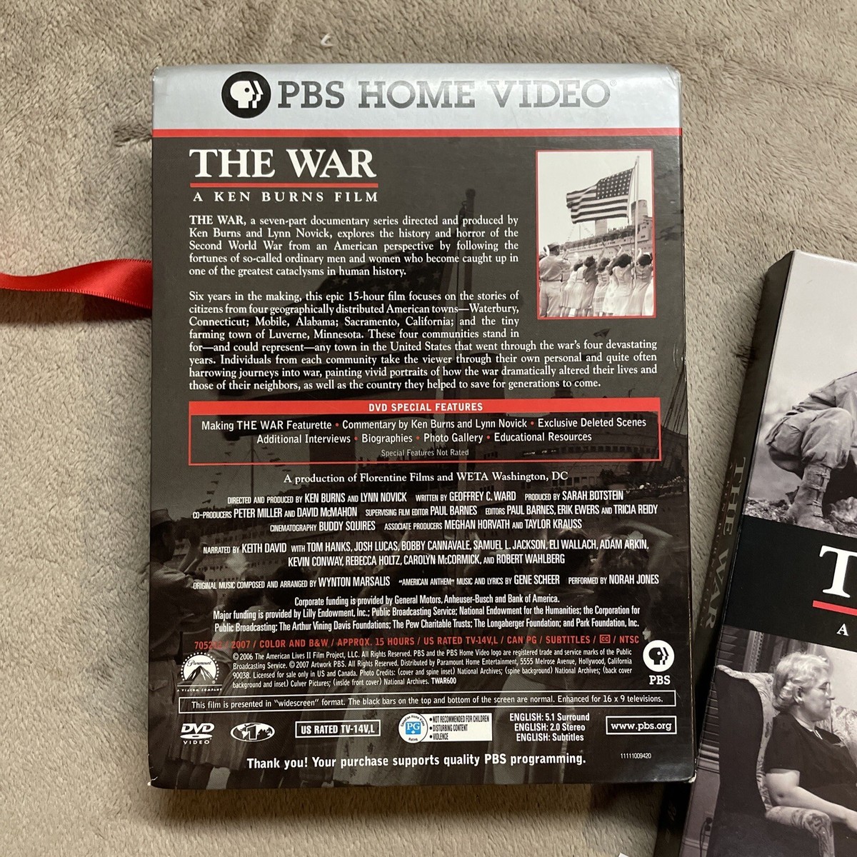 PBS HOME VIDEO PRESENTS: Ken Burns' The War [6 Discs] DVD