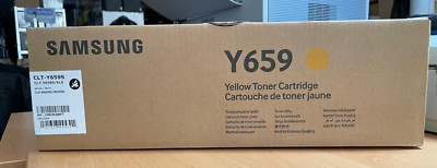 original Samsung CLT-Y659S/ELS YELLOW TONER OVP NEU! CLX-8640ND / 8650ND......