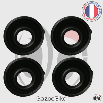 Membrane de boisseau de carburateur pour SUZUKI GS 1000 G de 1980 à 1981 Pour 4 