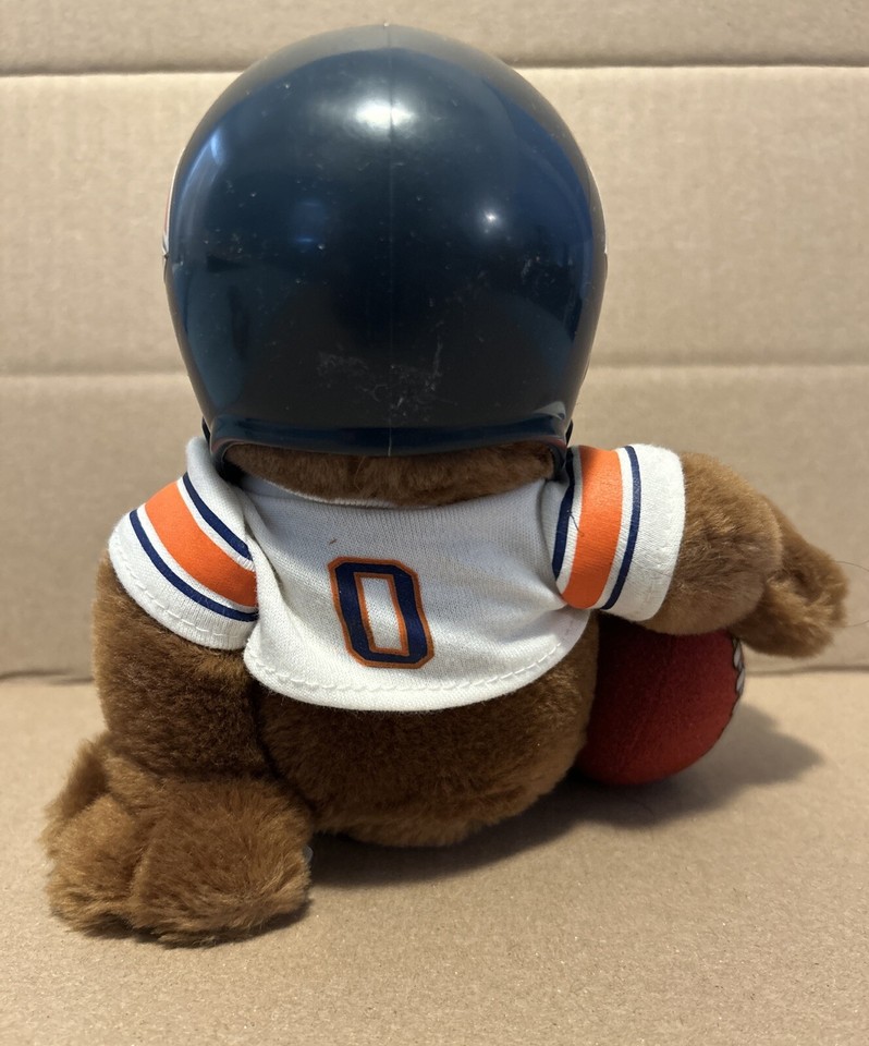 1983 NFL Vintage Huddles Tudor Games Chicago Bears Mascot Plush Stuffed