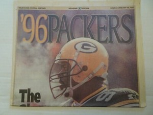 Milwaukee Journal Sentinel - January 19, 1997 - '96 PACKERS - Newspaper
