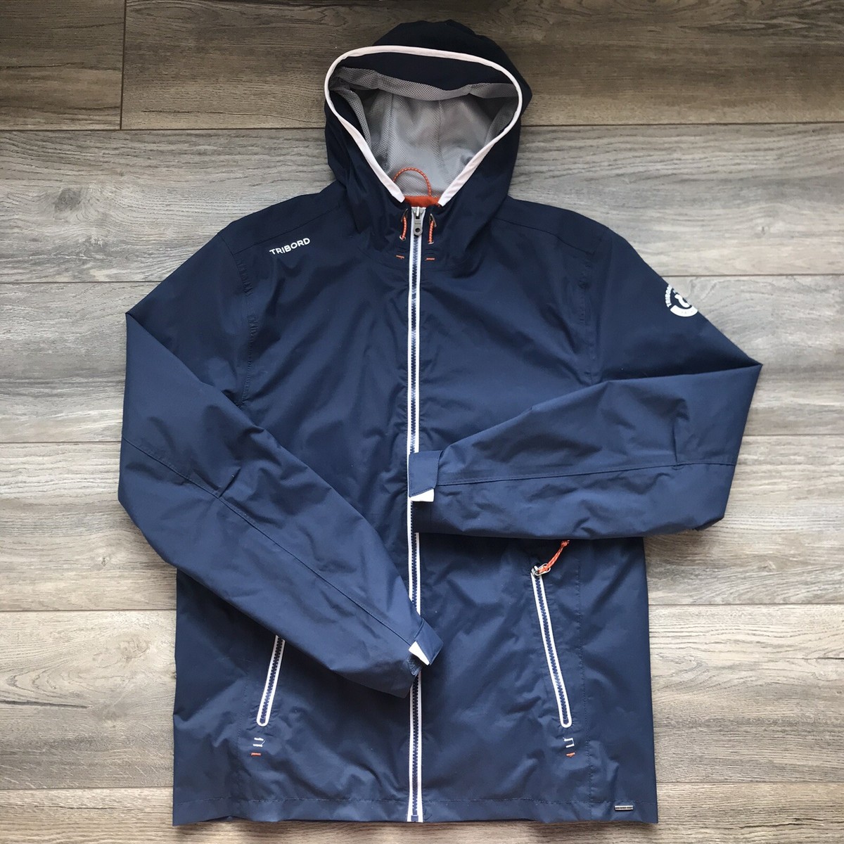 Tribord Herren Jacke wasserdicht atmungsaktiv XS Kapuze Segel - Main Image