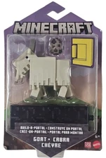 Mattel - Minecraft Build-A-Portal Action Figure - GOAT (3.25 inch) HDV15 - New