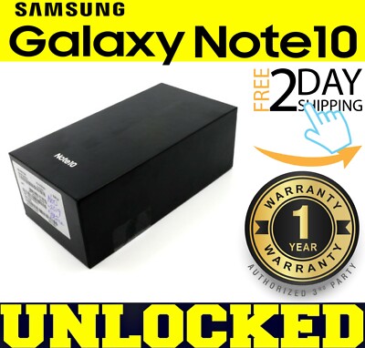 SAMSUNG GALAXY NOTE 10 N970U1 (FACTORY UNLOCKED) 256GB GSM+CDMA OB