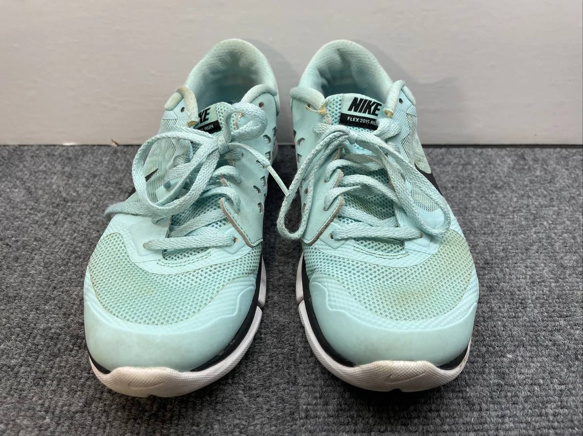 Size 8.5 Nike Flex 2015 RN Pure Platinum Color Copa Blue
