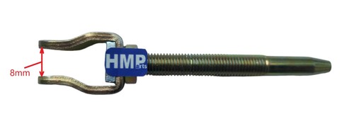 Hebel Dorn 115 mm für Fußremszylinder China ATV Quad 200-250 ccm HMParts - Picture 3 of 4