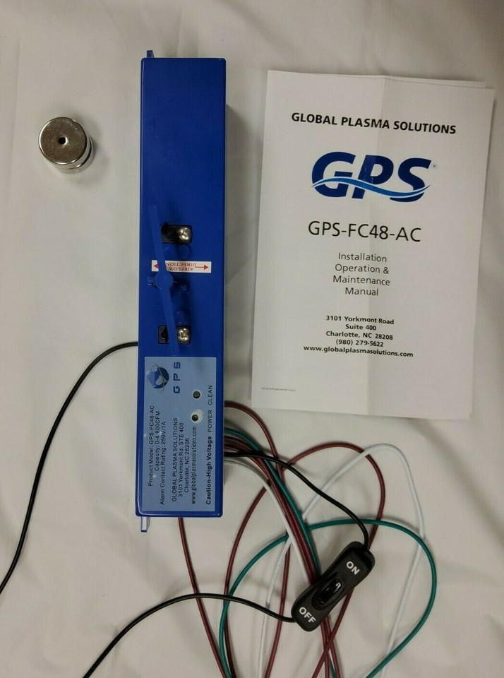 New GPSFC48AC 4,800 CFM AutoCleaning Needlepoint Bipolar Ionization