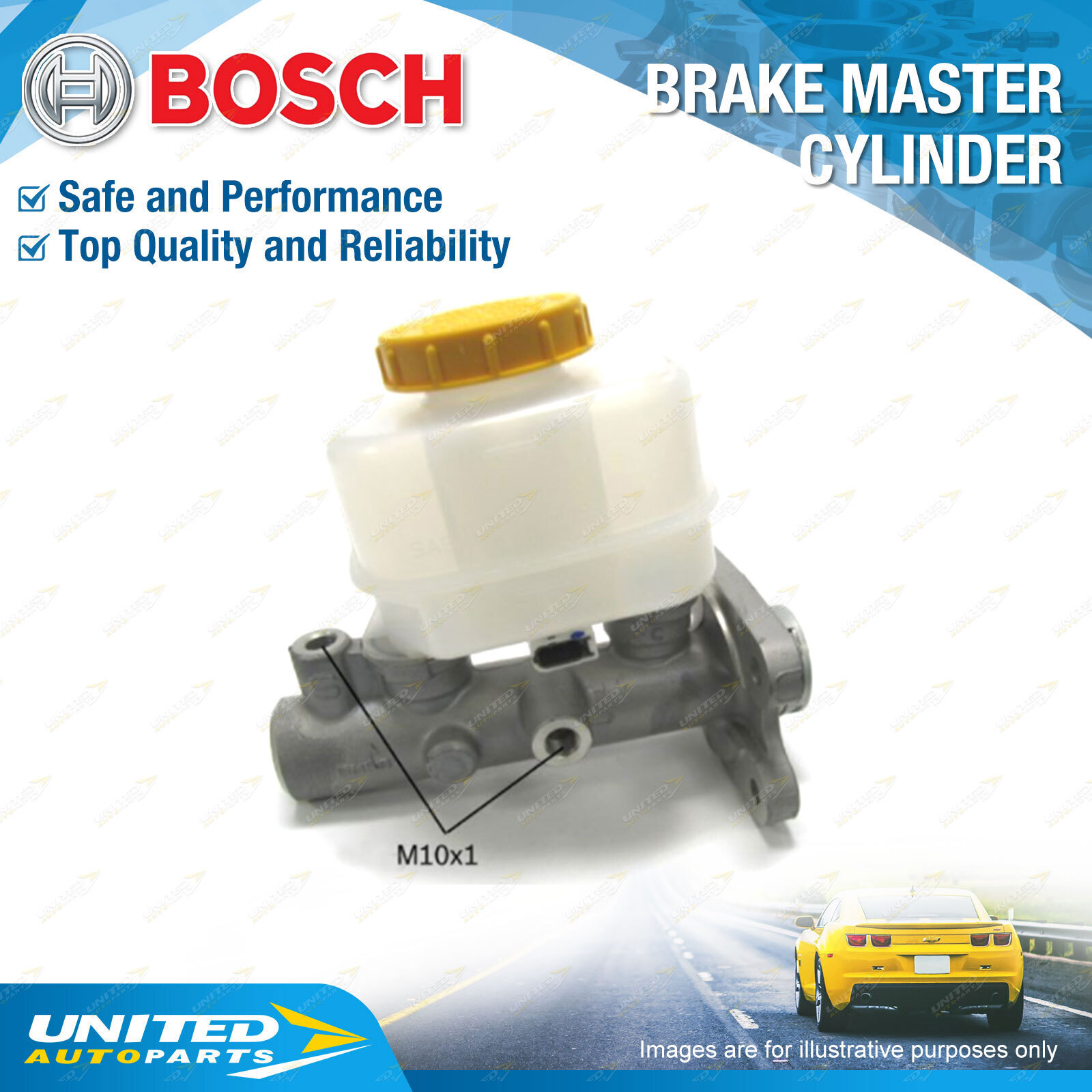 Bosch Brake Master Cylinder for Nissan Patrol GU Y61 2.8L 4.2L 4.5L