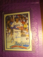 Autograph Jonny Deluca RC Rookie Auto