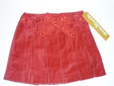 Girl's Holiday Oshkosh Plaid Wrap Around Skirt NWT 28