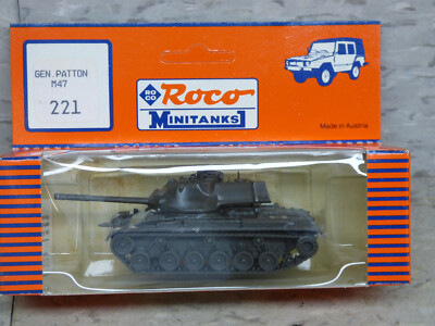 Roco Minitanks (NEW) 1/87 Modern US M-47 Patton Medium Battle Tank Lot #804X