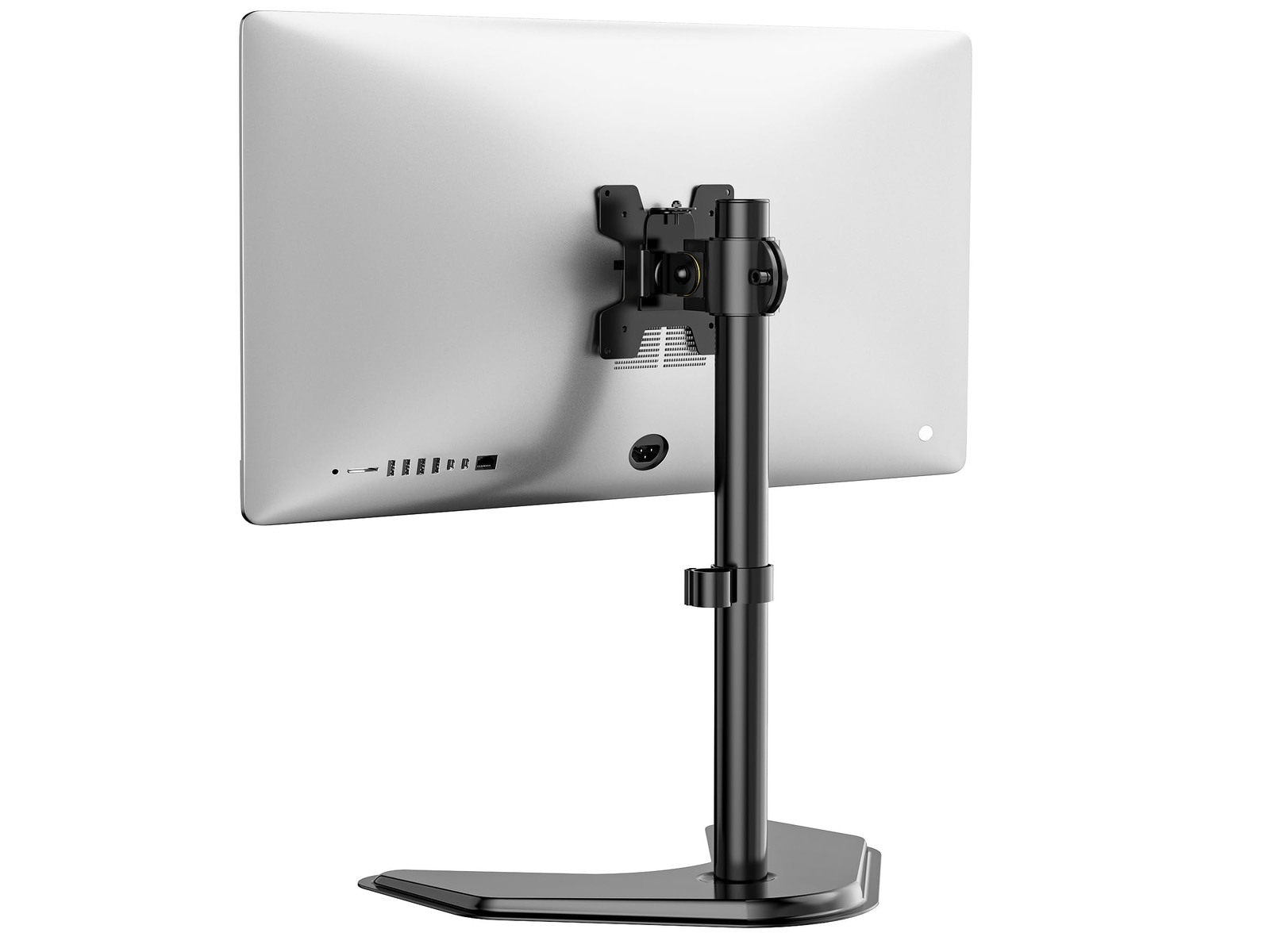 WALI Single Monitor Stand Adjustable Monitor Stand for One Screen up to 32inc...