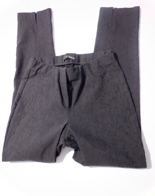 Stehmann Womens Textured Pull on Stretch Travel Pants Sz S  German Made