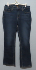 Lee Women's 12 Short Bootcut Midrise Dark Wash Blue Jeans NWT
