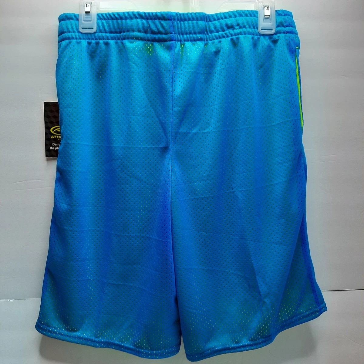 Boys Mesh Shorts Blue Size XXL 18 Athletic Works Driworks Summer