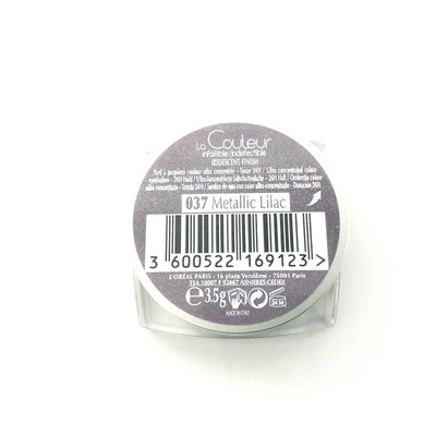 Тени для век L'oreal infallible 24ч 37 металлический лиловый (3600522169123)